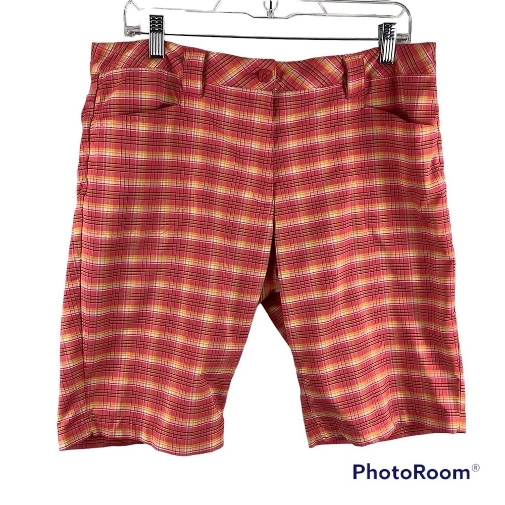 Slazenger Pink Plaid Bermuda Shorts